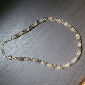 Vintage TALBOTS Four color beaded necklace